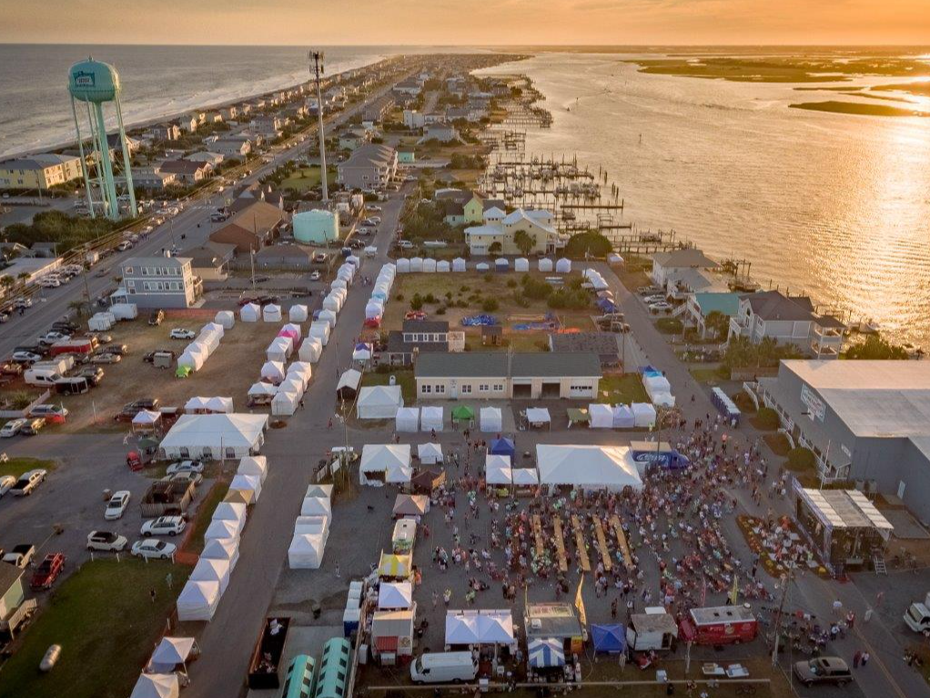 Autumn with Topsail festival in Topsail Beach NC